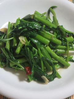 空芯菜の炒め物-レシピのメイン写真