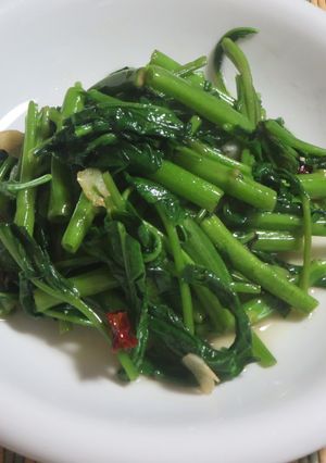 空芯菜の炒め物-レシピのメイン写真