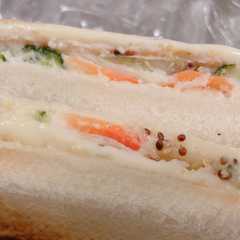 รูปของ ホクホク☆ポテトサラダのホットサンド