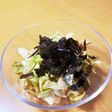 簡単おつまみ 梅海苔キャベツ