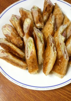 長ネギとベーコンの春巻き-レシピのメイン写真