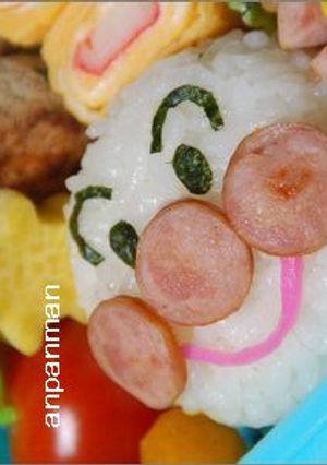 キャラ弁♪ 簡単!アンパンマン弁当-レシピのメイン写真