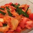 ごま油香るトマトサラダ キムチ&ニラ