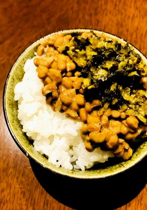 水戸の食卓より♪高菜納豆-レシピのメイン写真