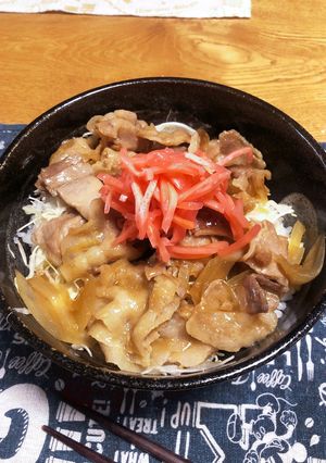最強　簡単　ガッツリ　豚丼　-レシピのメイン写真
