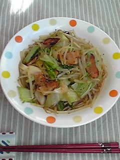 包丁・まな板不要~激・簡単!野菜炒め-レシピのメイン写真