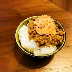 รูปของ 水戸の食卓より♪シャケ納豆