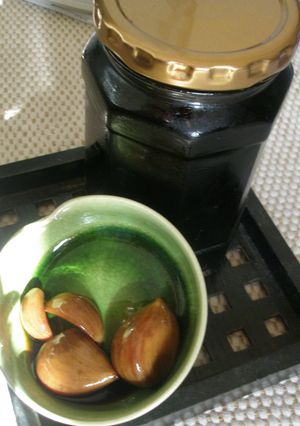 ほっとくだけ、我が家の熟成にんにく醤油-レシピのメイン写真