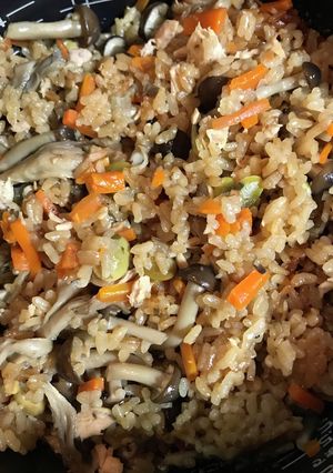 ツナの炊き込みご飯-レシピのメイン写真