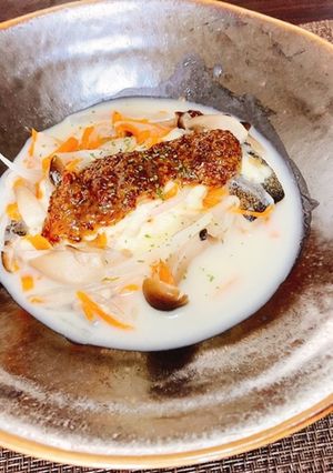 鱈のチーズ蒸し（ハニーマスタードソース）-レシピのメイン写真
