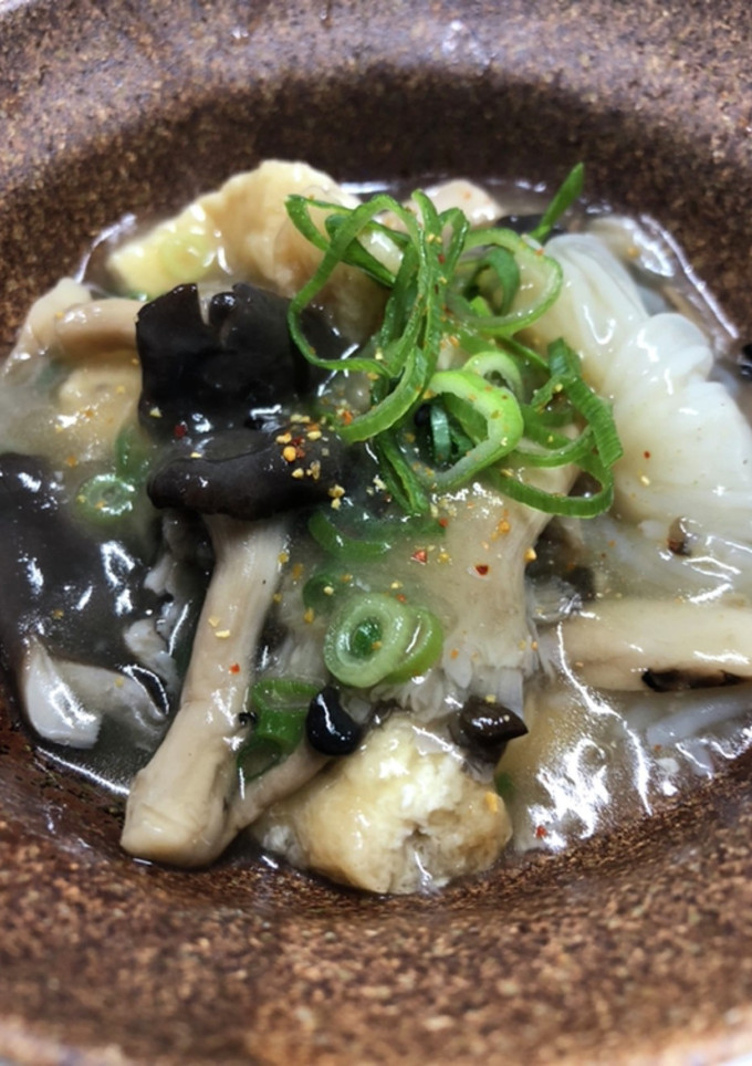 きのことお揚げのとろとろ煮　低カロリー-レシピのメイン写真