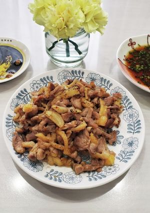 やみつき？親鳥★にんにく塩胡椒&ぽん酢★-レシピのメイン写真