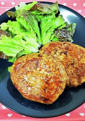 ふわっふわ豆腐ハンバーグ♪-レシピのメイン写真