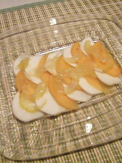 柿とカブのカルパッチョ風サラダ-レシピのメイン写真