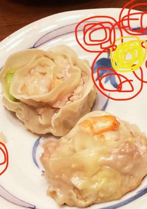 【家族で作れる】お花の餃子-レシピのメイン写真