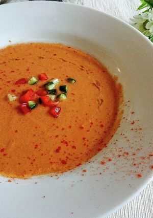 酸味がきいた夏野菜のさっぱりガスパチョ-レシピのメイン写真