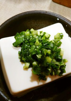 まぜるだけニラの薬味だれ　ごま油＆梅酢-レシピのメイン写真