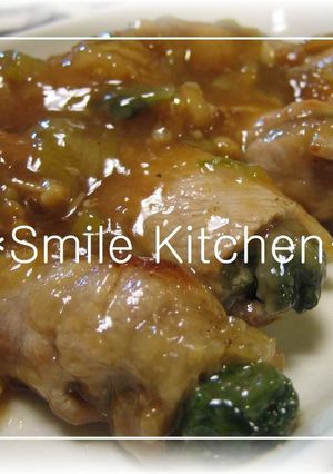 ✿とろ～り餡で♡豚肉のほうれん草巻き✿-レシピのメイン写真
