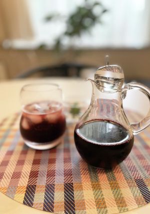 紫蘇ジュース　羅漢果/りんご酢-レシピのメイン写真