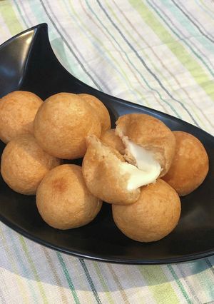 たこ焼きみたい！きな粉チーズボール-レシピのメイン写真