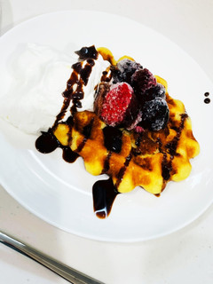 ホットケーキミックスで簡単ワッフル-レシピのメイン写真
