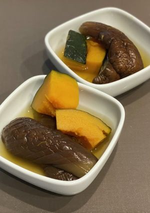 南瓜とナスの煮物『きのう何食べ』#104-レシピのメイン写真