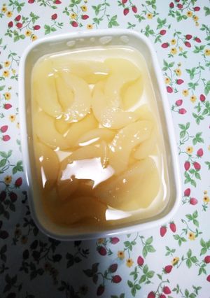 桃の簡単ゼリー-レシピのメイン写真