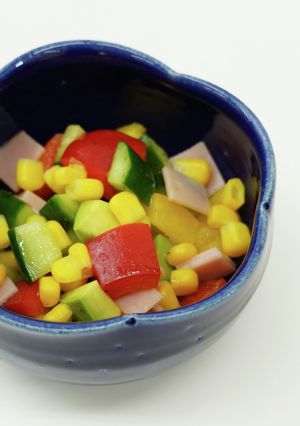 カラフル野菜のチョップドサラダ-レシピのメイン写真