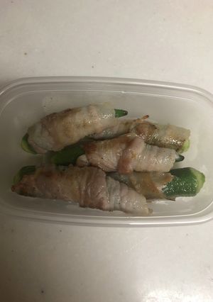 オクラの肉巻き:お弁当ストック-レシピのメイン写真