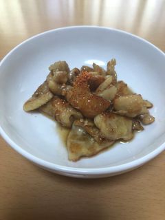 鶏皮甘辛煮-レシピのメイン写真