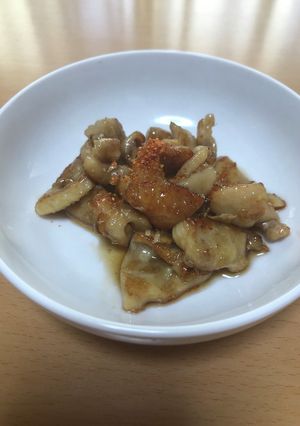 鶏皮甘辛煮-レシピのメイン写真