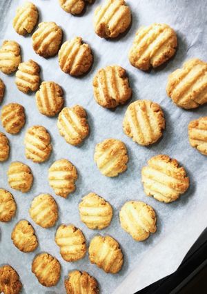 卵、バター不使用♪ココナッツクッキー-レシピのメイン写真