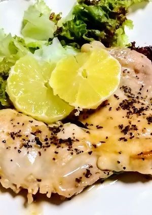 バジルレモンのチキンステーキ♪-レシピのメイン写真
