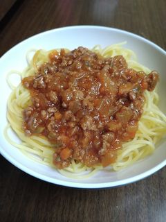 市販のソースを洋食屋さんのミートソースに-レシピのメイン写真
