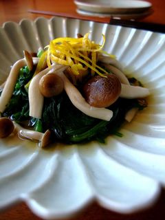春菊としめじの煮浸し-レシピのメイン写真