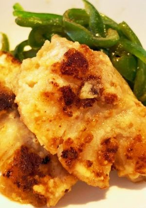 腸炎回復ごはん　焼き白身魚はちみつ醤油味-レシピのメイン写真
