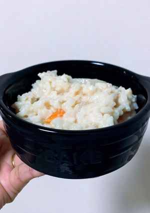 離乳食〜幼児食　栄養満点ミルク雑炊-レシピのメイン写真
