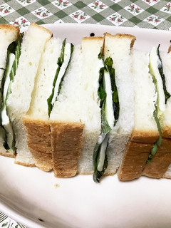 チーズと大葉と海苔のサンドイッチ♪-レシピのメイン写真