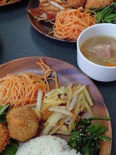 つけあわせナポリタン-レシピのメイン写真