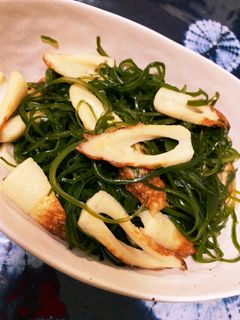 切り昆布とちくわのサッと煮-レシピのメイン写真