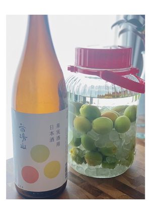 簡単♡日本酒で仕込む美味しい梅酒-レシピのメイン写真