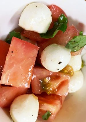 暑い日も美味しくさっぱりカプレーゼ♪-レシピのメイン写真