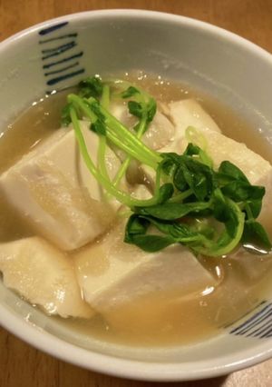 片栗粉を使わない豆腐のみぞれあんかけ♡-レシピのメイン写真