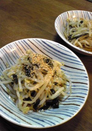 簡単！もやしのさっぱりレモンしょう油あえ-レシピのメイン写真