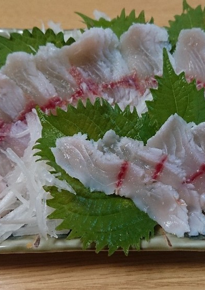 夏の涼 ナマズの刺身 洗い-レシピのメイン写真
