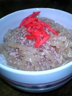 大根の消費に!マーボー大根丼-レシピのメイン写真
