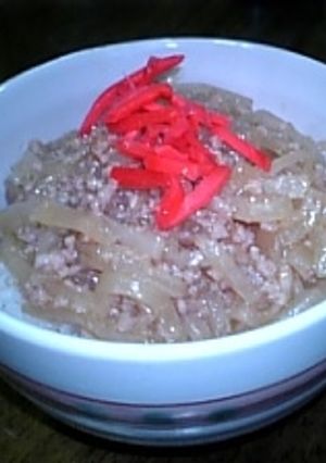 大根の消費に!マーボー大根丼-レシピのメイン写真