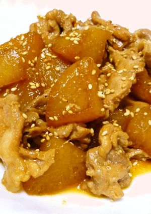 豚こまと大根の炒め煮-レシピのメイン写真