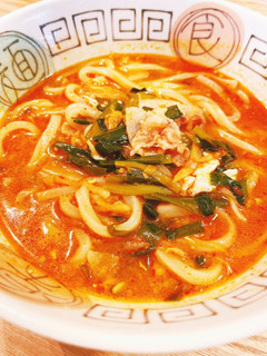 韓国風キムチうどん-レシピのメイン写真