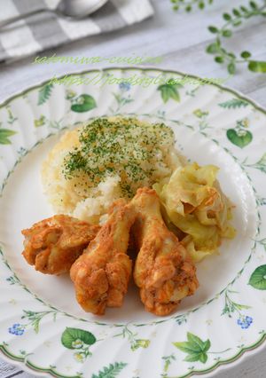 炊飯器で3品！タンドリーチキンプレート☆-レシピのメイン写真